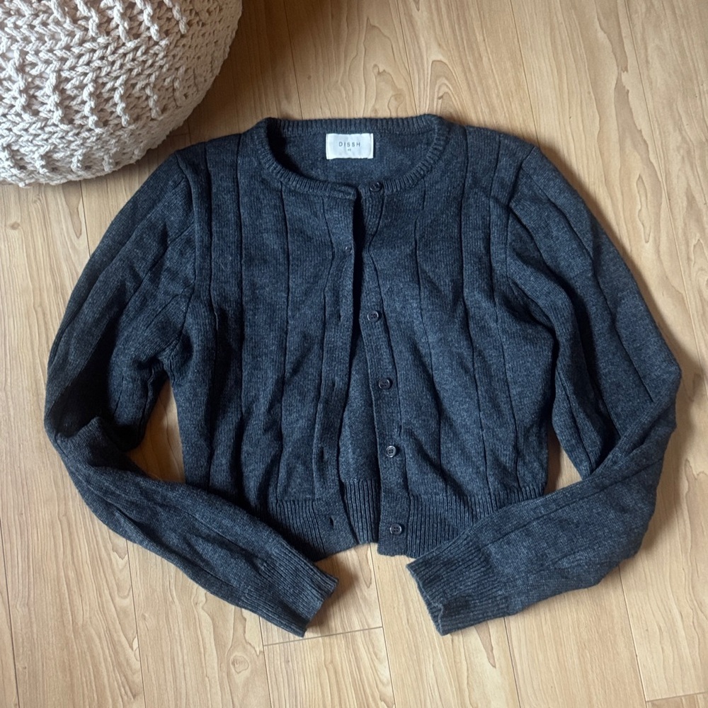 DISSH Charcoal Cardigan